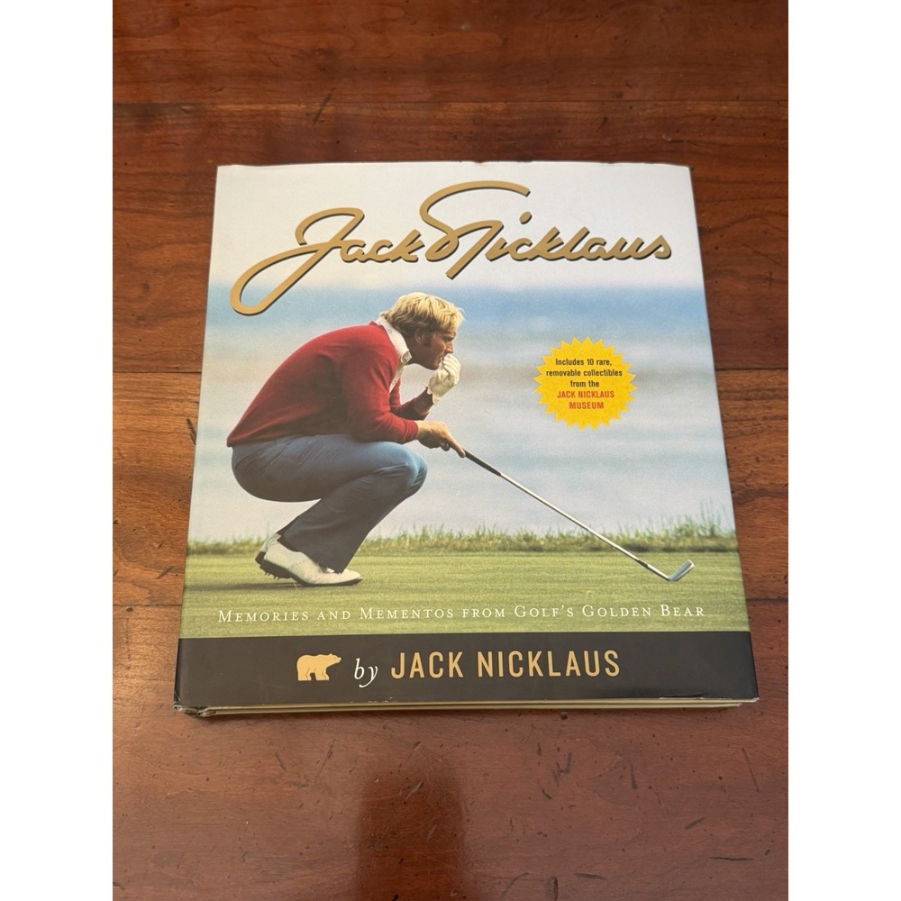 Jack Nicklaus Memories and Mementos Hardcover 2007 First Edition 1st Print